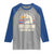 Freedom Never Dies Raglan Shirt Bold Patriotic Eagle Graphic for True American Patriots - Wonder Print Shop