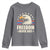 Freedom Never Dies Youth Sweatshirt Bold Patriotic Eagle Graphic for True American Patriots - Wonder Print Shop