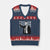 Freedom Charlie Kirk Tribute V-Neck Knit Sweater Vest A True Patriot Leagacy Memorial - Wonder Print Shop