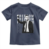 Freedom Charlie Kirk Tribute Toddler T Shirt A True Patriot Leagacy Memorial - Wonder Print Shop