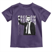 Freedom Charlie Kirk Tribute Toddler T Shirt A True Patriot Leagacy Memorial - Wonder Print Shop