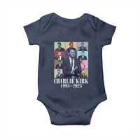 Legacy of Charlie Kirk Baby Onesie 1993 2025 Memorial Pop Art Tribute Graphic - Wonder Print Shop
