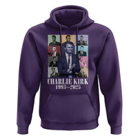 Legacy of Charlie Kirk Hoodie 1993 2025 Memorial Pop Art Tribute Graphic - Wonder Print Shop