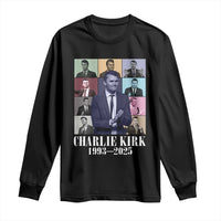 Legacy of Charlie Kirk Long Sleeve Shirt 1993 2025 Memorial Pop Art Tribute Graphic - Wonder Print Shop