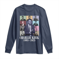 Legacy of Charlie Kirk Long Sleeve Shirt 1993 2025 Memorial Pop Art Tribute Graphic - Wonder Print Shop