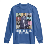 Legacy of Charlie Kirk Long Sleeve Shirt 1993 2025 Memorial Pop Art Tribute Graphic - Wonder Print Shop