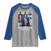 Legacy of Charlie Kirk Raglan Shirt 1993 2025 Memorial Pop Art Tribute Graphic - Wonder Print Shop