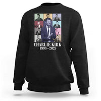 Legacy of Charlie Kirk Sweatshirt 1993 2025 Memorial Pop Art Tribute Graphic - Wonder Print Shop