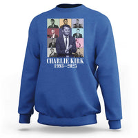 Legacy of Charlie Kirk Sweatshirt 1993 2025 Memorial Pop Art Tribute Graphic - Wonder Print Shop