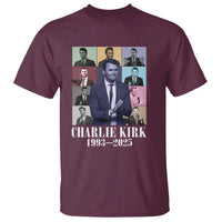 Legacy of Charlie Kirk T Shirt 1993 2025 Memorial Pop Art Tribute Graphic - Wonder Print Shop