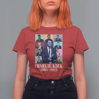 Legacy of Charlie Kirk T Shirt For Women 1993 2025 Memorial Pop Art Tribute Graphic - Wonder Print Shop