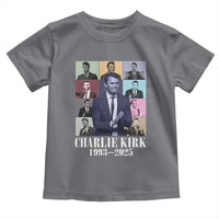 Legacy of Charlie Kirk Toddler T Shirt 1993 2025 Memorial Pop Art Tribute Graphic - Wonder Print Shop