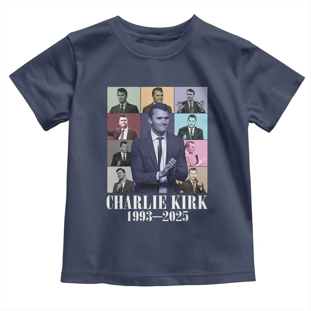 Legacy of Charlie Kirk Toddler T Shirt 1993 2025 Memorial Pop Art Tribute Graphic - Wonder Print Shop
