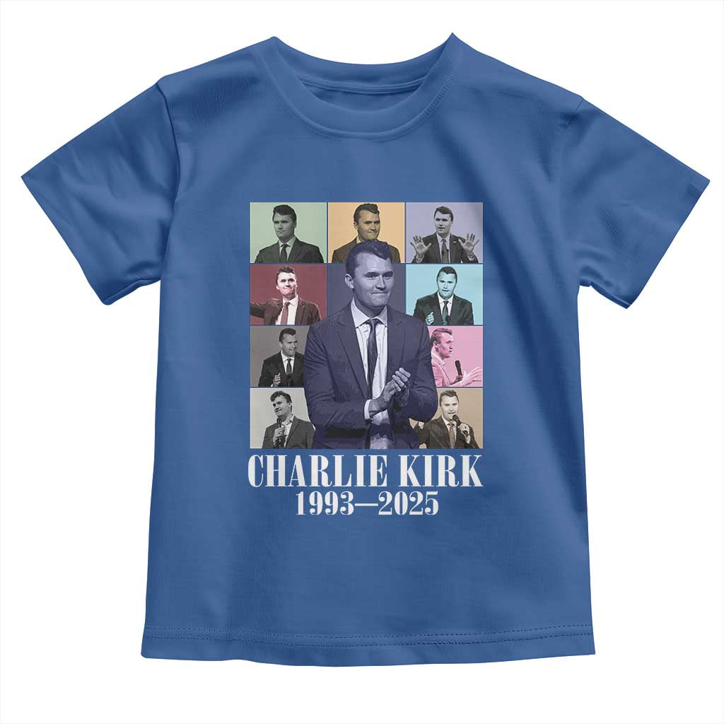 Legacy of Charlie Kirk Toddler T Shirt 1993 2025 Memorial Pop Art Tribute Graphic - Wonder Print Shop