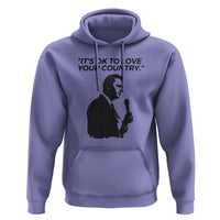 Patriotic Freedom Charlie Kirk Legacy Hoodie It’s OK to Love Your Country - Wonder Print Shop