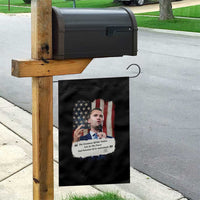 Patriotic Charlie Kirk Legacy Garden Flag The Greatness of America Power of the People - Wonder Print Shop