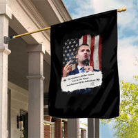 Patriotic Charlie Kirk Legacy Garden Flag The Greatness of America Power of the People - Wonder Print Shop