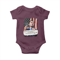 Patriotic Charlie Kirk Legacy Baby Onesie The Greatness of America Power of the People - Wonder Print Shop