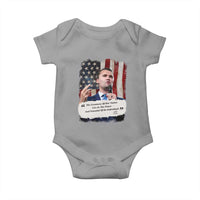 Patriotic Charlie Kirk Legacy Baby Onesie The Greatness of America Power of the People - Wonder Print Shop
