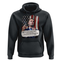 Patriotic Charlie Kirk Legacy Hoodie The Greatness of America Power of the People - Wonder Print Shop