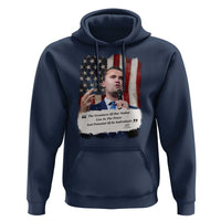 Patriotic Charlie Kirk Legacy Hoodie The Greatness of America Power of the People - Wonder Print Shop