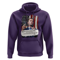 Patriotic Charlie Kirk Legacy Hoodie The Greatness of America Power of the People - Wonder Print Shop