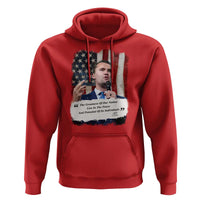 Patriotic Charlie Kirk Legacy Hoodie The Greatness of America Power of the People - Wonder Print Shop