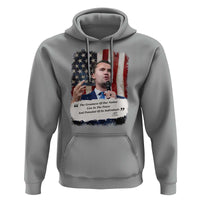 Patriotic Charlie Kirk Legacy Hoodie The Greatness of America Power of the People - Wonder Print Shop