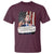 Patriotic Charlie Kirk Legacy T Shirt The Greatness of America Power of the People - Wonder Print Shop