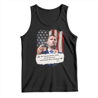 Patriotic Charlie Kirk Legacy Tank Top The Greatness of America Power of the People - Wonder Print Shop
