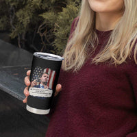 Patriotic Charlie Kirk Legacy Tumbler Cup The Greatness of America Power of the People - Wonder Print Shop