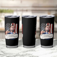Patriotic Charlie Kirk Legacy Tumbler Cup The Greatness of America Power of the People - Wonder Print Shop