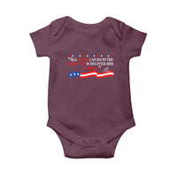 Patriotic Christian Faith Baby Onesie All Death Can Do Is Deliver Him to Jesus - Wonder Print Shop