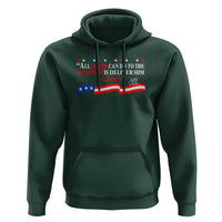 Patriotic Christian Faith Hoodie All Death Can Do Is Deliver Him to Jesus - Wonder Print Shop