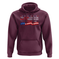 Patriotic Christian Faith Hoodie All Death Can Do Is Deliver Him to Jesus - Wonder Print Shop