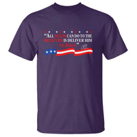 Patriotic Christian Faith T Shirt All Death Can Do Is Deliver Him to Jesus - Wonder Print Shop