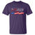 Patriotic Christian Faith T Shirt All Death Can Do Is Deliver Him to Jesus - Wonder Print Shop