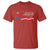 Patriotic Christian Faith T Shirt All Death Can Do Is Deliver Him to Jesus - Wonder Print Shop