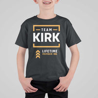 Team Kirk Lifetime Member T Shirt For Kid American True Patriot Support - Wonder Print Shop