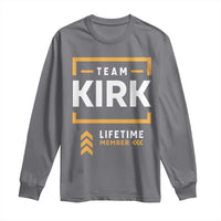 Team Kirk Lifetime Member Long Sleeve Shirt American True Patriot Support - Wonder Print Shop