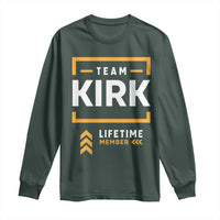 Team Kirk Lifetime Member Long Sleeve Shirt American True Patriot Support - Wonder Print Shop