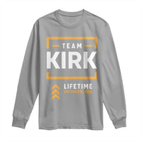 Team Kirk Lifetime Member Long Sleeve Shirt American True Patriot Support - Wonder Print Shop