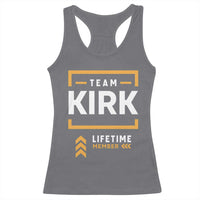 Team Kirk Lifetime Member Racerback Tank Top American True Patriot Support - Wonder Print Shop