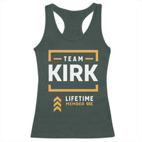 Team Kirk Lifetime Member Racerback Tank Top American True Patriot Support - Wonder Print Shop