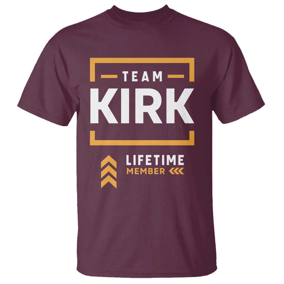 Team Kirk Lifetime Member T Shirt American True Patriot Support - Wonder Print Shop