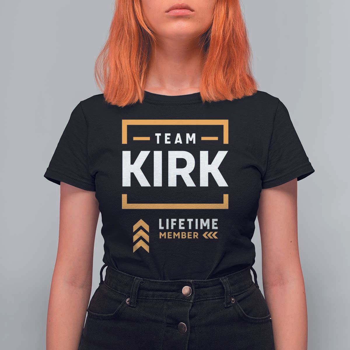Team Kirk Lifetime Member T Shirt For Women American True Patriot Support - Wonder Print Shop