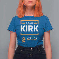 Team Kirk Lifetime Member T Shirt For Women American True Patriot Support - Wonder Print Shop