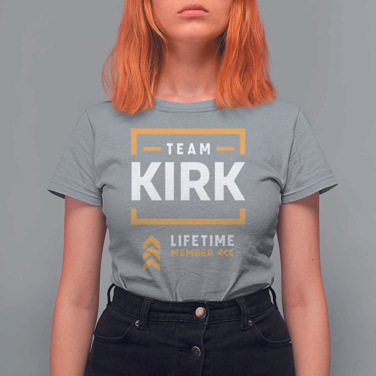 Team Kirk Lifetime Member T Shirt For Women American True Patriot Support - Wonder Print Shop