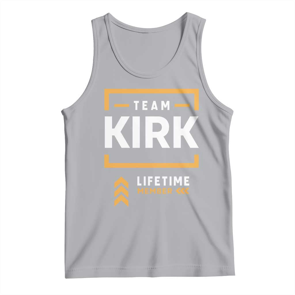 Team Kirk Lifetime Member Tank Top American True Patriot Support - Wonder Print Shop