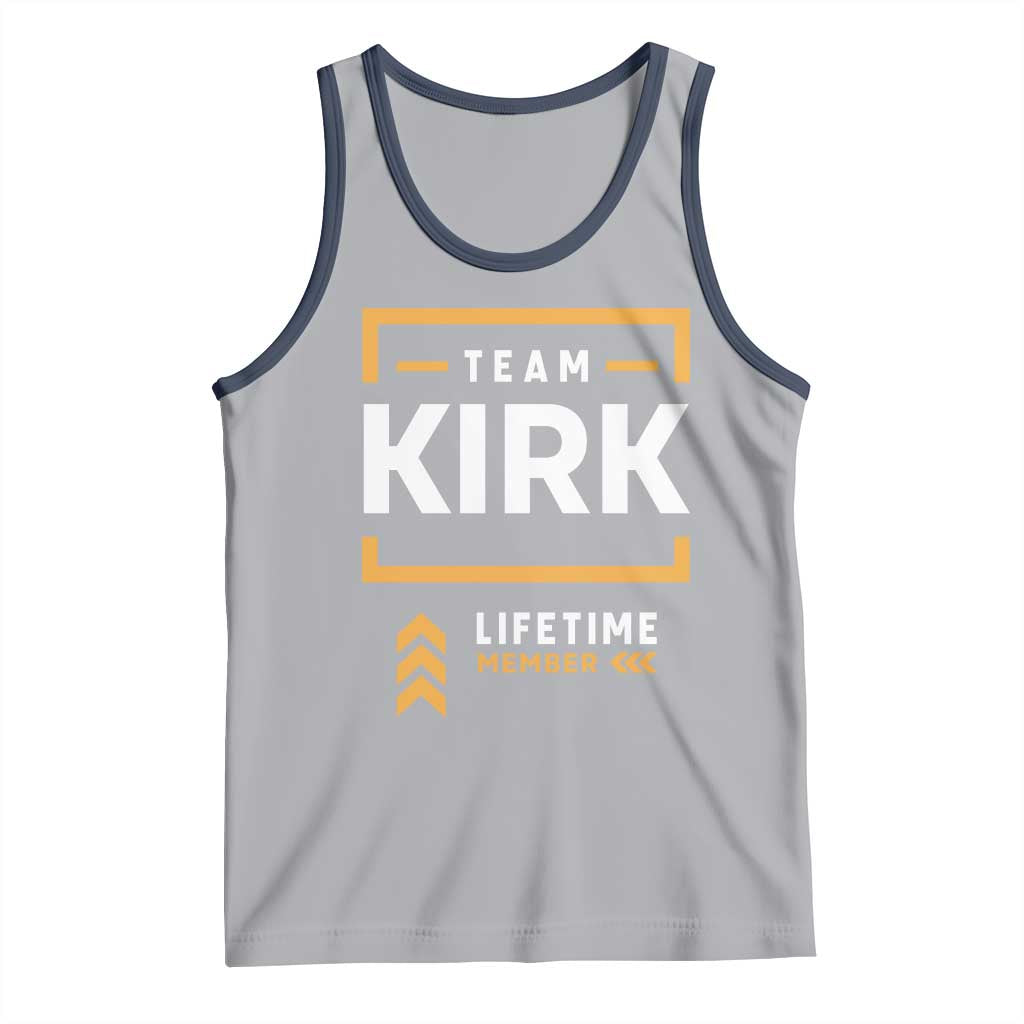 Team Kirk Lifetime Member Tank Top American True Patriot Support - Wonder Print Shop